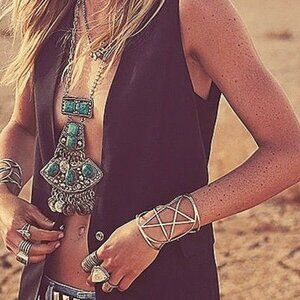 Pamela Love Mini Pentagram Cuff in Gold Brass Gorgeous!